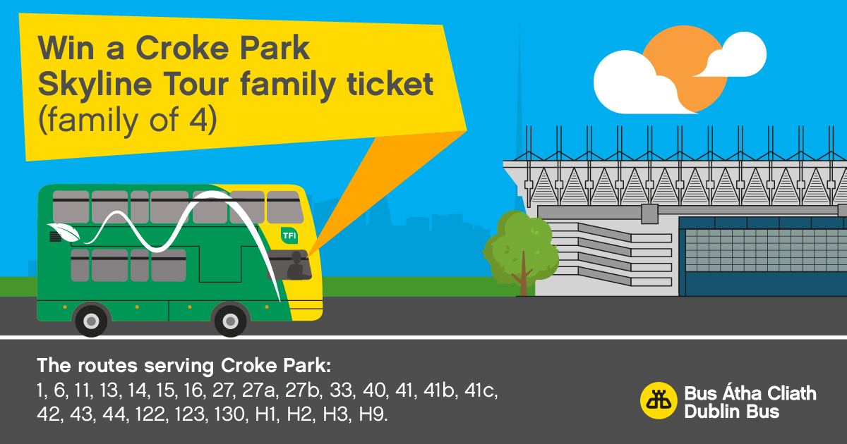 We're going the eggtra mile this #Easter We're giving away a family ticket for the <a href="/CrokePark/">Croke Park</a> Skyline Tour AND a family rambler bus ticket 🎁 To be in with a chance to win, RT with #DBFreebie