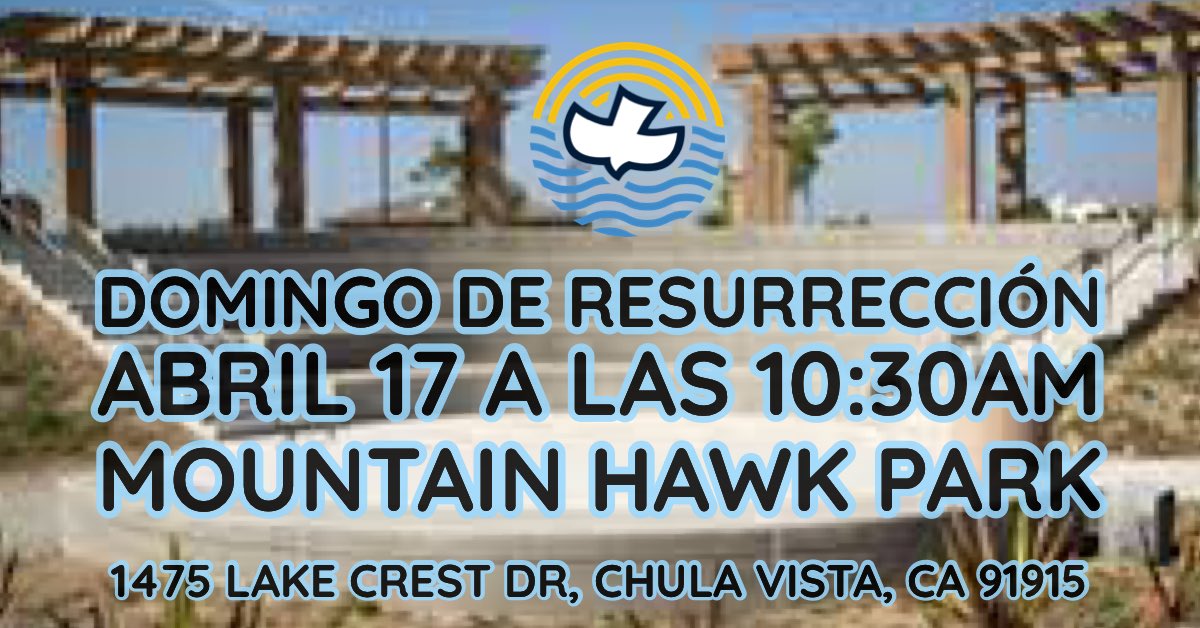 CalvarysdEsp's tweet photo. Están invitados a nuestro Servicio de Domingo de Resurrección al aire libre. Sigan este enlace para las indicaciones de cómo llegar https://t.co/AMW1YsTyHB les esperamos. https://t.co/qzKW7XIuyn