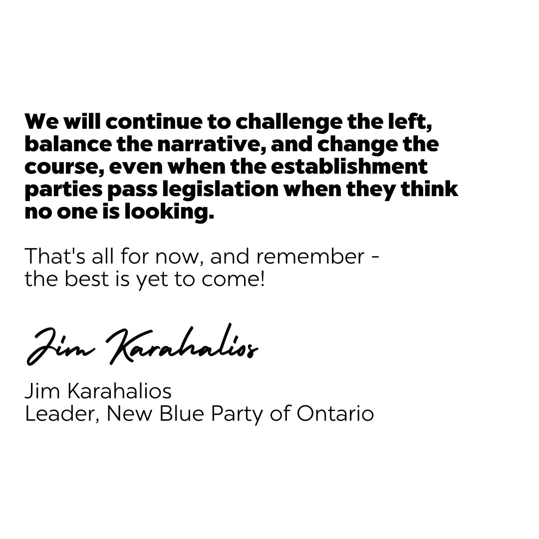 NewBlueON's tweet photo. This is an undemocratic way of passing an equally undemocratic piece of legislation.

Bill 100 makes permanent the emergency powers the Ontario PCs gave themselves under their latest state of emergency.

#onpoli https://t.co/5KJxoFx4m8