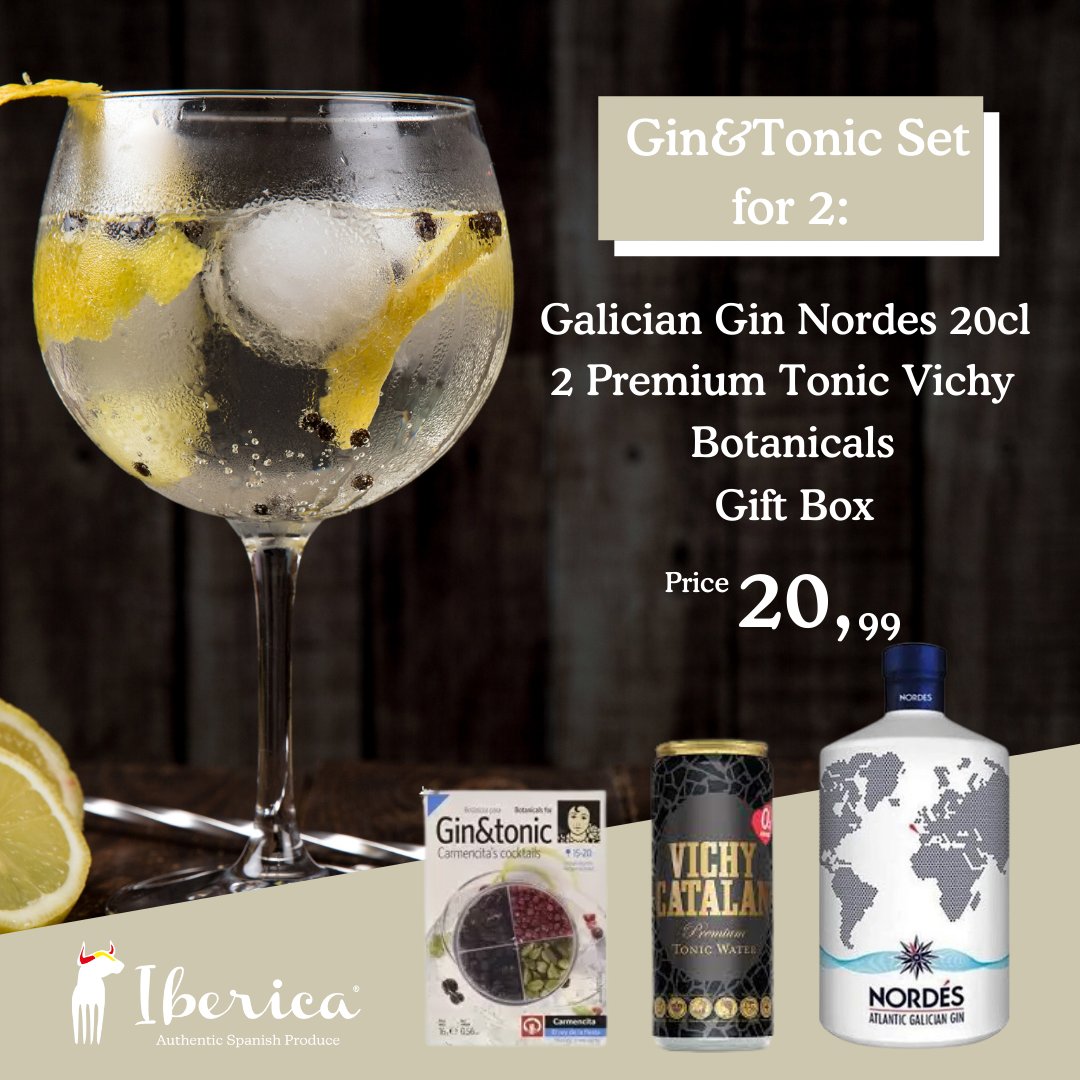 A PERFECT SET FOR GIN LOVERS!  🍸❤️

⬇️ Click here
ow.ly/Q6Lz50IJzPC

🚛IF YOU BUY THIS PRODUCT TODAY BEFORE 2PM, IT WILL BE DELIVERED ON SATURDAY 
🚫 under 18.

#gintonic #gin # #drinks #cocktail  #mixology #tonic #spanishfood