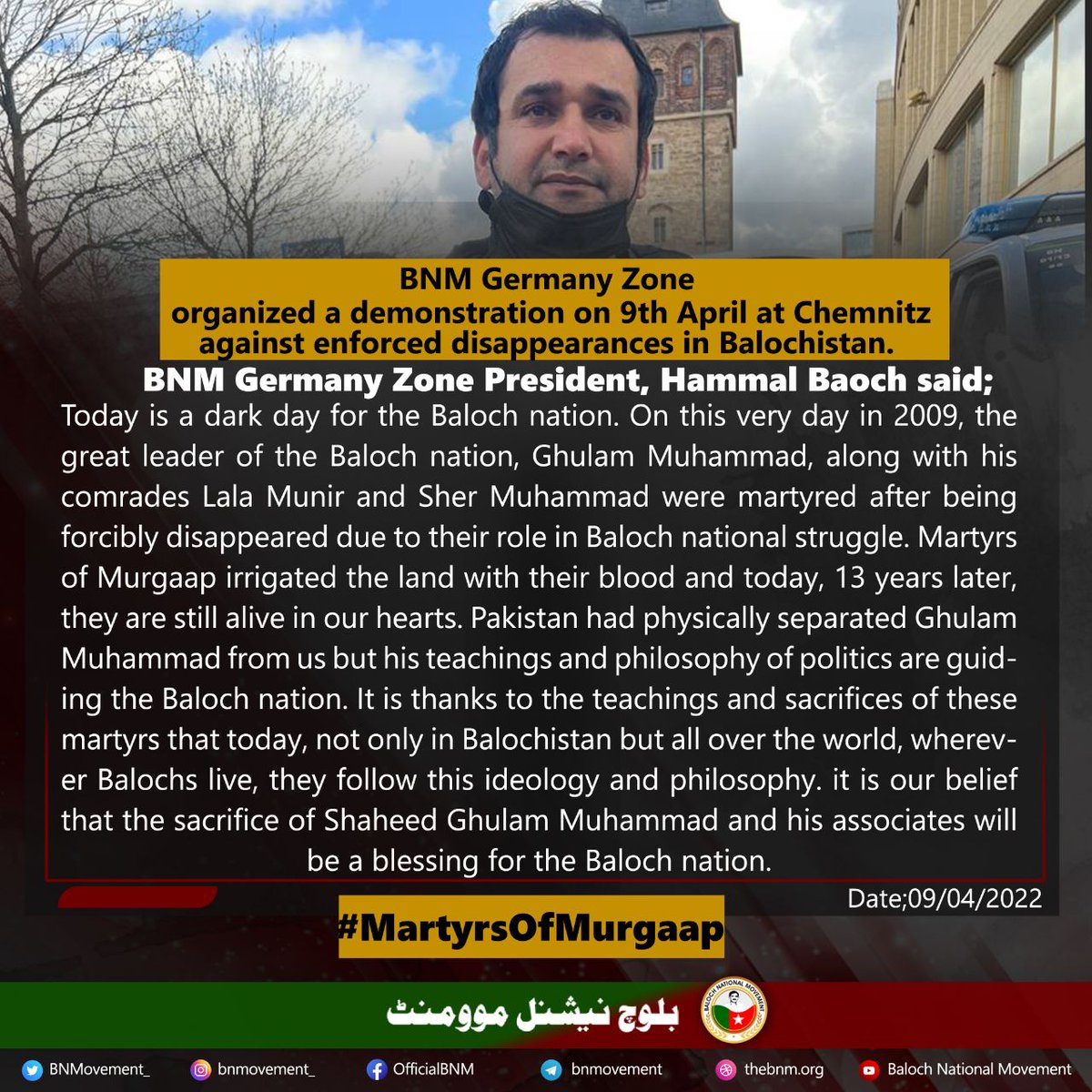 Khalil__Baloch's tweet photo. #9April_2009
#Baloch #Balochistan
#MartyrsOfMurghaap https://t.co/3TGwbVxGBW