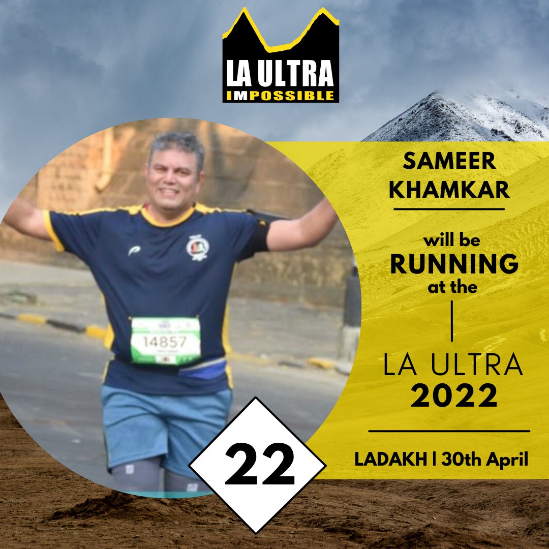 LaUltra555's tweet photo. Some of our runners who will be attempting 22kms in Ladakh this year with us in April.
We can’t wait to see them smile their impossible!!
#runner #laultra https://t.co/YFTE1RoZuI