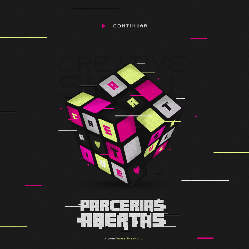 CreativeSkull_'s tweet image. PARCERIAS ABERTAS
Link: forms.gle/HbbhByFw4NxShE…
Mais informações no link acima.
Dúvidas? Mande na dm!