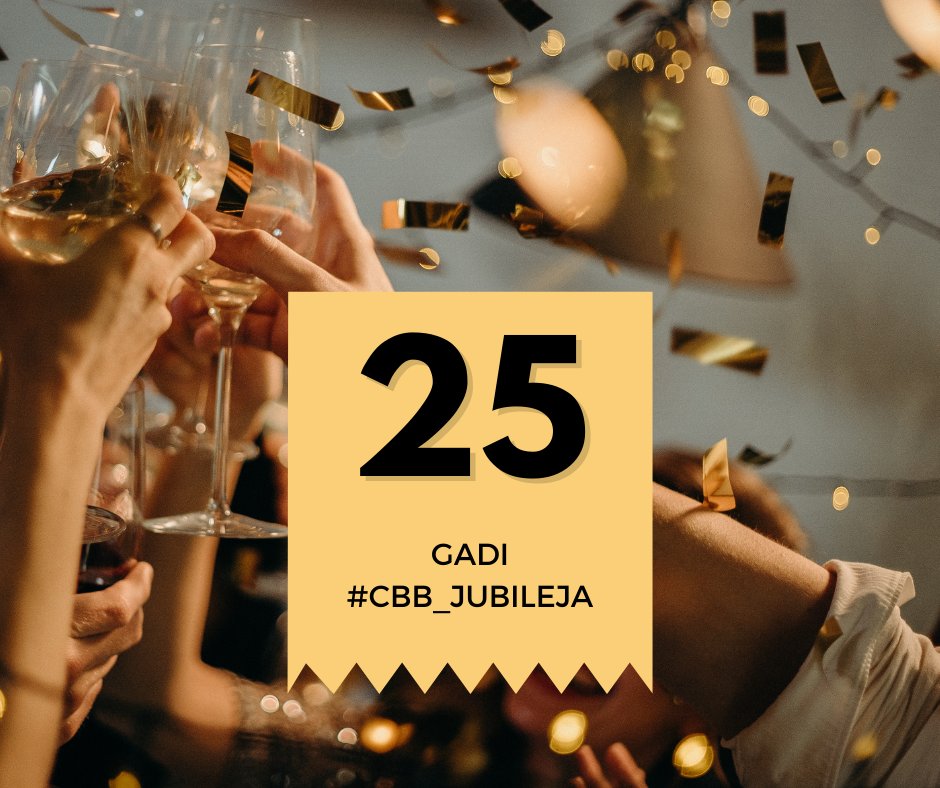 !!! ŠODIEN SVINAM !!!

AS CBB KONSULTĀCIJU BIROJS - 25 GADU JUBILEJA!

Paldies visiem, ka esat kopā ar mums!

cbb.lv