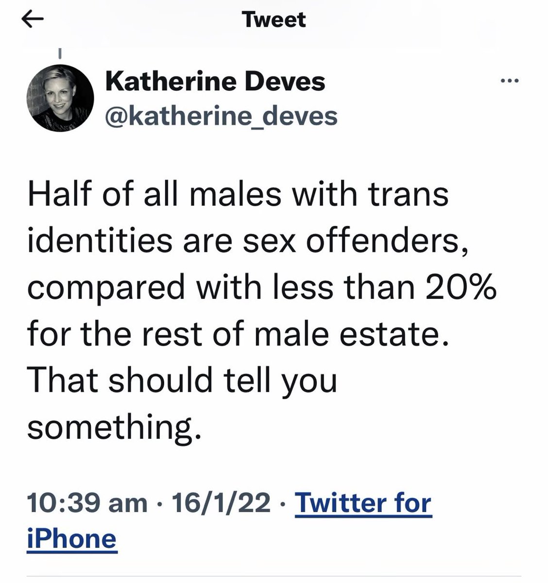 samanthamaiden's tweet photo. PM @ScottMorrisonMP “captains pick” Katherine Deves has apologised again - this time for this post https://t.co/F6JNtoRqEY