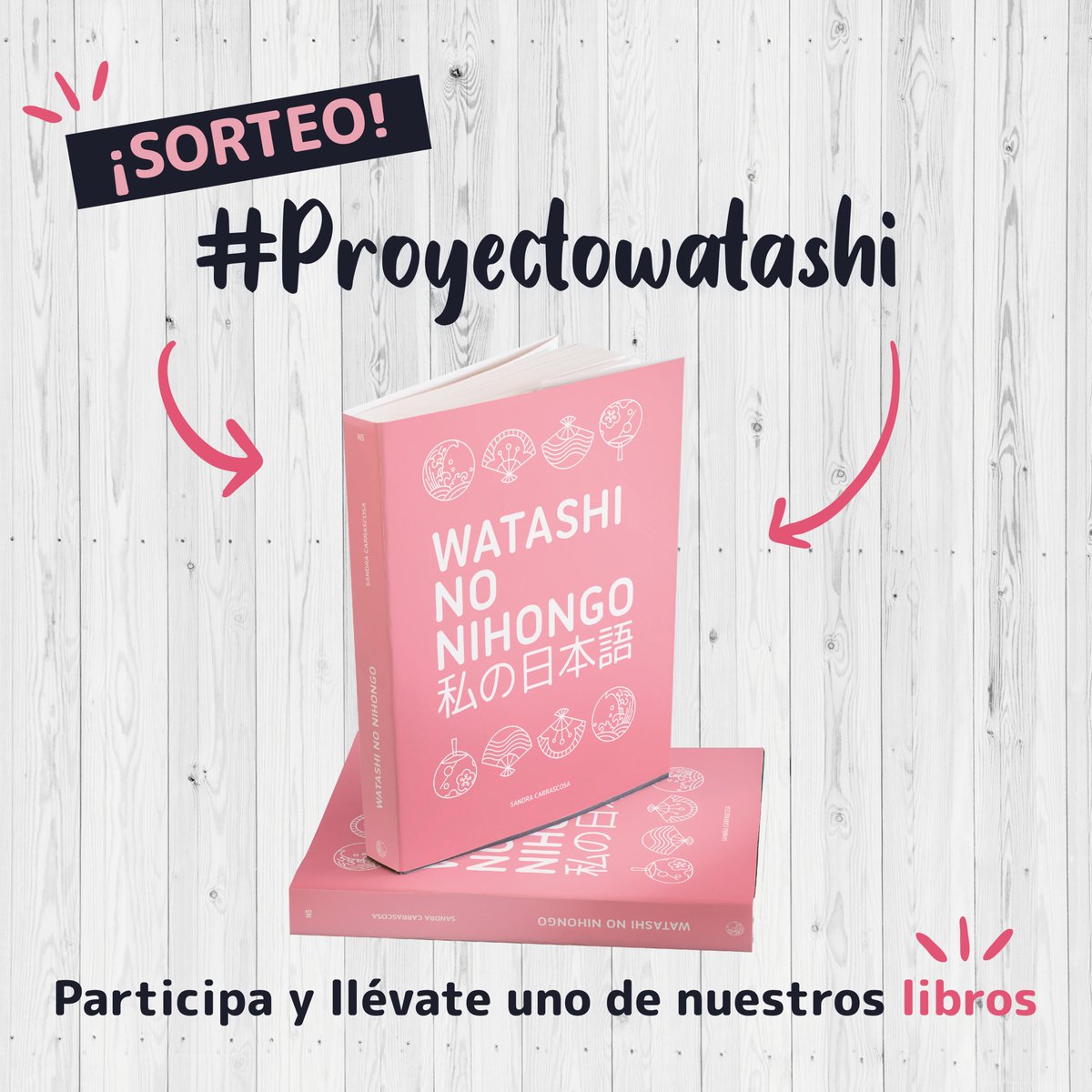 proyectowatashi's tweet photo. ¿Quieres ganar uno de nuestros libros ? ¡Gracias a @SalonMangaJerez puedes conseguirlo!
Bases:
-Sigue a @SalonMangaJerez
-Sigue a @proyectowatashi
-RT a este tweet
El sorteo se hará entre los RT de este tweet. Pero un like y un comentario con #ProyectoWatashi tampoco viene mal❤️ https://t.co/FlmerTdfye