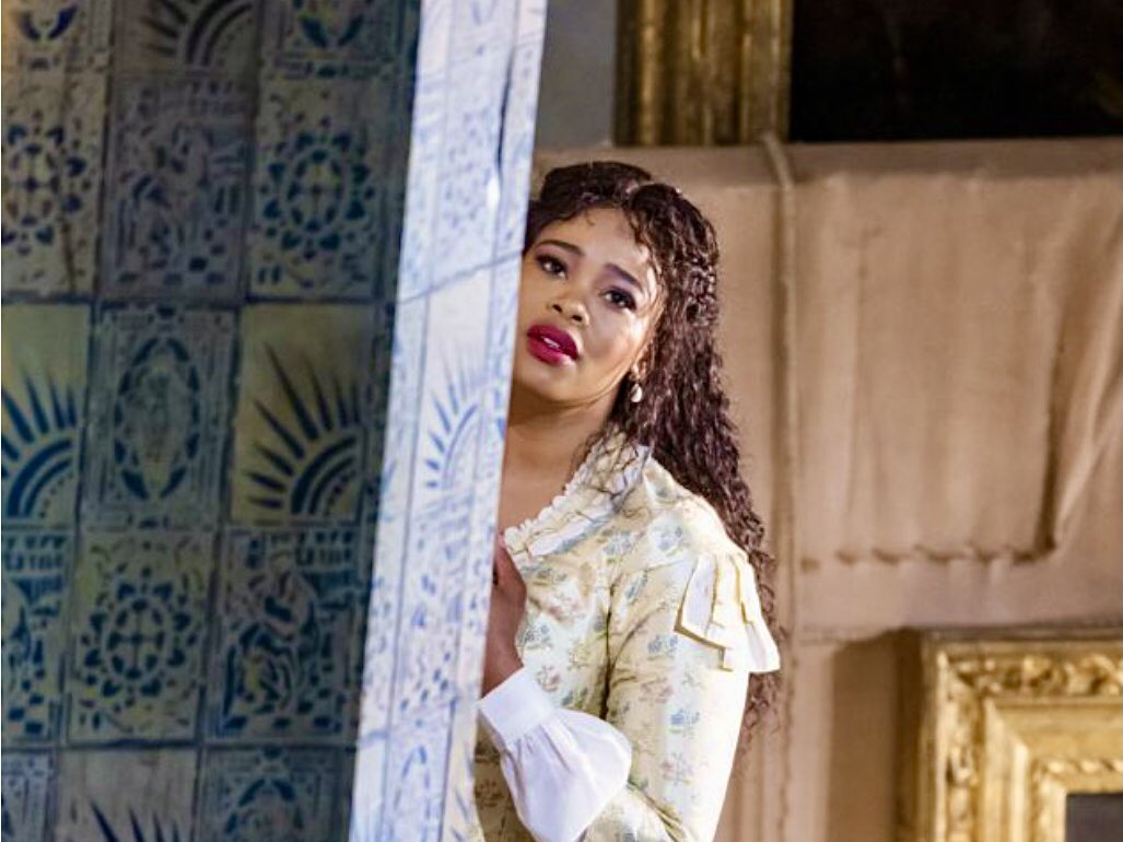 skylark22BHC1's tweet photo. 🎭🎼 Blown away by @PrettyYende’s terrific performance last night in Verdi’s La Traviata @RoyalOperaHouse, a live-cinema broadcast @Bromley_PH.  A feast for ears and eyes indeed, and perfect for novice opera-goers like me!  Encore on Sunday if you missed it.  #ROHtraviata https://t.co/0VuNrkpIpH