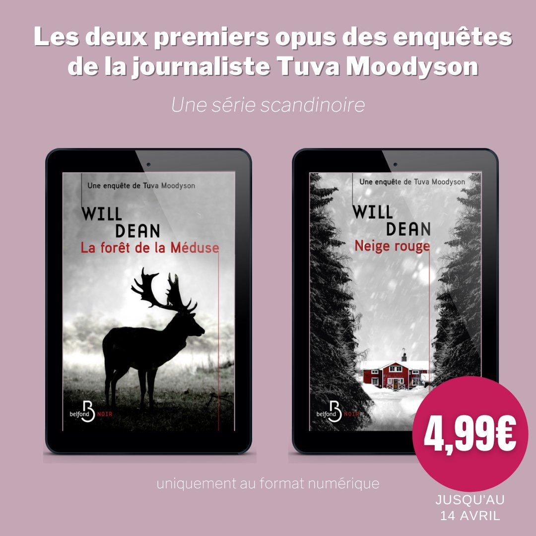 envie_ebooks's tweet photo. La nouvelle série scandinoire de Will Dean aux éditions @Belfond  est disponible uniquement au format numérique !

https://t.co/7OhnchqYCx https://t.co/UBNBXzGPAw