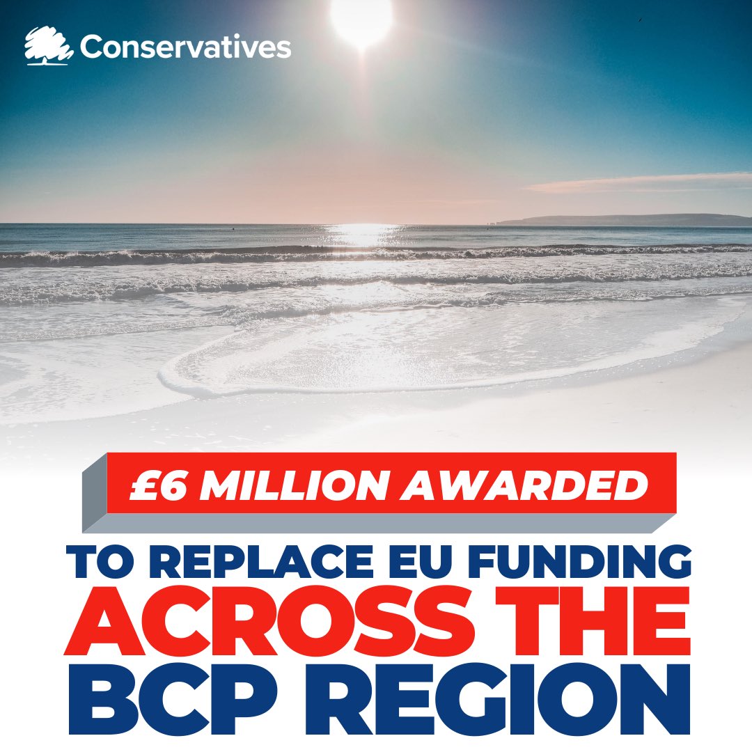 Currently finalising plans for how the BCP Region will work with partners to deliver on the £6m award from government for the UK Shared Prosperity Fund.

Fully replaces the EU funding for the area.

Communities, Skills and Business Support will be at the centre of our plans.