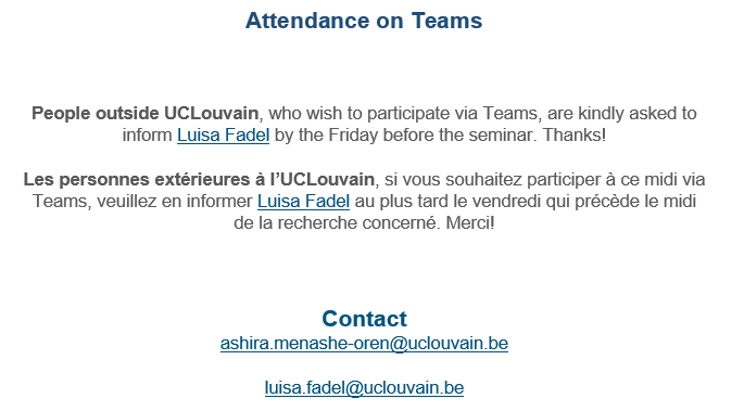 DemographieLLN's tweet photo. Save the date : Midi de la Recherche!
Jon Anson & Ofra Anson @bengurionu will give a presentation entitled "Serendipity: hidden information in #randomeffect coefficients"
π Thur. April 21st, 1pm
π«Lecl 82 ; Teams (https://t.co/ywrLCLOvqP)
#poptwitter #Statistics #lunchseminar https://t.co/WGiFreBQOx