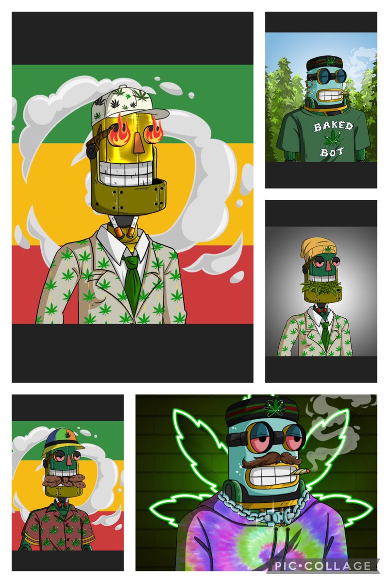 mythicalgrower's tweet photo. Good morning from my bot family!!! @bakedbots420 #bakedbots https://t.co/TZcVqqFgDZ