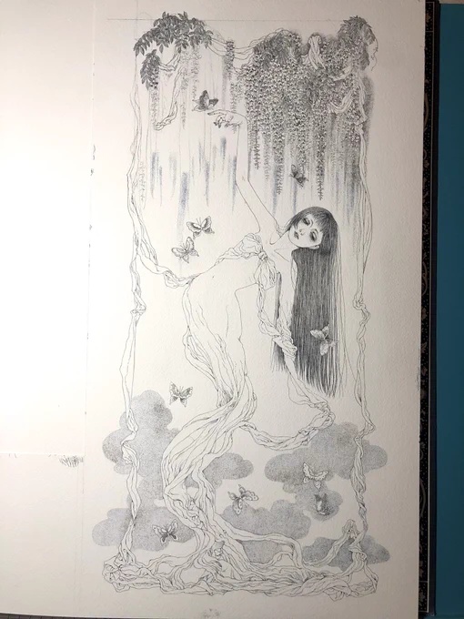 描き直します。サヨナラ!! 