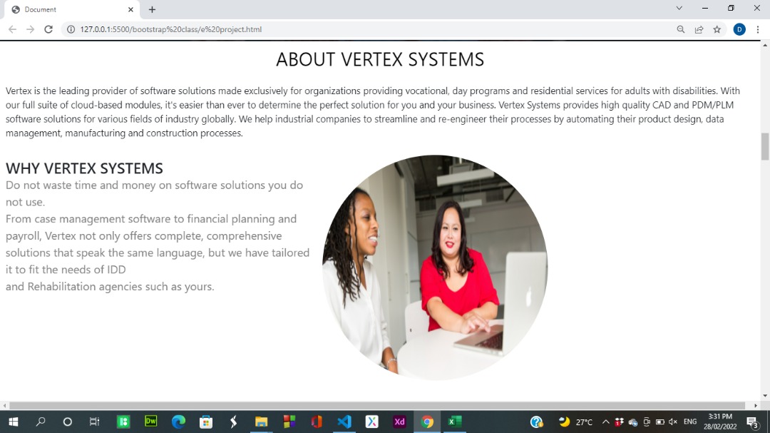 prof_gogo's tweet photo. Ok,so I started programming late 2021 and I decided to share some of my pieces on the projects I made this with the aid of bootstrap. Currently, in over 6 months I've mastered html, CSS and bootstrap now on JavaScript.. Y'all rate my work๐โค๏ธ๐คช #coding #100DaysOfCode #youngcoder https://t.co/UEGHPmubf6
