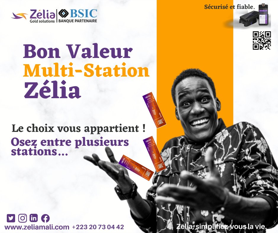 Imaginez un bon valeur qui règle toutes vos opérations : shopping - Carburant - Lubrifiants...
.
Et bien Zélia vous offre des tickets jetables multi-services.
Vous pouvez les utiliser dans toutes nos stations partenaires.
Votre argent autrement !