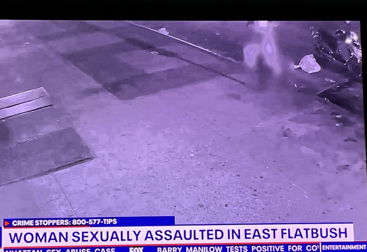 Try announcing the actual police description -   Fox reports that if you see anyone who fits the description of suspect call police.  Since they blurred out the image, it may be difficult looking for a Blurry Male suspect. ⁦<a href="/fox5ny/">FOX 5 NY</a>⁩ 😖😖 ⁦<a href="/davidwebbshow/">David Webb</a>⁩