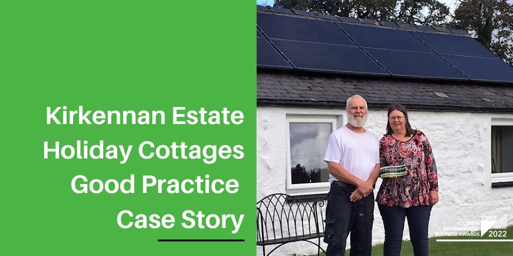 Good Practice winner <a href="/Kirkennan/">Kirkennan Estate</a> have developed an ethical sourcing policy that supports local businesses. #JustTransition #NetZeroVIBES Read Kirkennan Estate Holiday Cottages’ VIBES case study: vibes.org.uk/case-studies/2…