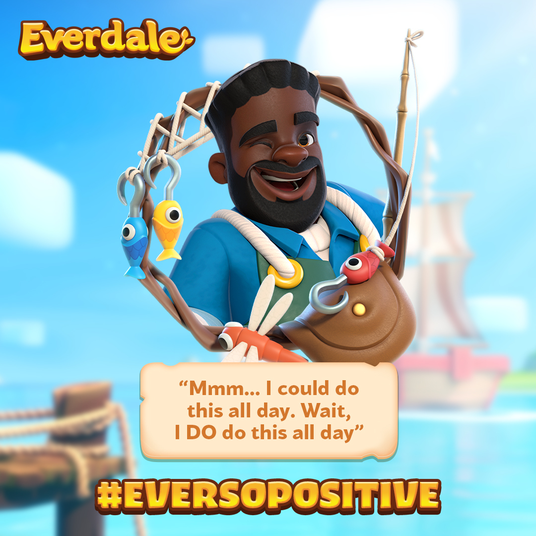 Everdale's tweet photo. Happy Monday Villagers! 💛 We’re loving these positive vibes from Clarence to start off our busy days. Let’s get to work! 💪 #EverSoPositive https://t.co/NuOUbzEA2h
