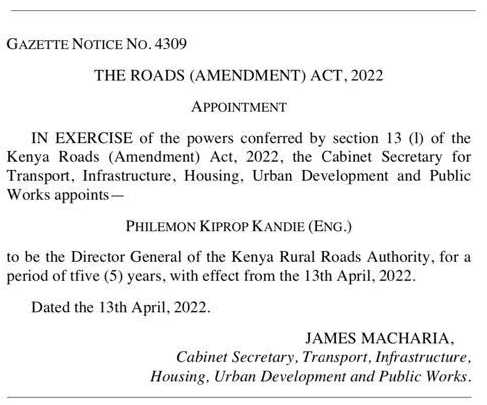 KENYA ENGINEERING FRATERNITY (@kenyafraternity) on Twitter photo Congratulations Eng. P.K. Kandie, MIEK.
@InfastructureKe @KeRRRA_Ke <a href="/kenyaroadsboard/">Kenya Roads Board</a> <a href="/TheIEK/">The Institution of Engineers of Kenya</a> <a href="/EngineersBoard/">Engineers Board of Kenya</a> <a href="/KNUE_Official/">Kenya National Union of Engineers</a> <a href="/ACEK1968/">The Association of Consulting Engineers of Kenya</a> <a href="/KURAroads/">Kenya Urban Roads Authority (KURA)</a> <a href="/Eng_ErickOhaga/">Eng. Erick Ohaga, CE, FIEK, MKIM</a> <a href="/shammahkiteme/">Eng. Shammah Kiteme, CE, FIEK, PMP</a> <a href="/IamChaltu/">Chaltu Marta</a> <a href="/GraceNzivo/">Grace Nzivo</a> <a href="/PatrickWambulwa/">Eng. Patrick S Wambulwa🇰🇪</a> <a href="/amhoward3/">Howard M'mayi</a> <a href="/fatahabdi25/">Abdifatah jama</a> <a href="/IngNdolo/">İnż. Ndolo Ka’Nyaminge</a> <a href="/AcademiaKenya/">|🇰🇪#GoKFundEduWell🇰🇪|</a> @Ma3route Congratulations Eng. P.K. Kandie, MIEK.
@InfastructureKe @KeRRRA_Ke <a href="/kenyaroadsboard/">Kenya Roads Board</a> <a href="/TheIEK/">The Institution of Engineers of Kenya</a> <a href="/EngineersBoard/">Engineers Board of Kenya</a> <a href="/KNUE_Official/">Kenya National Union of Engineers</a> <a href="/ACEK1968/">The Association of Consulting Engineers of Kenya</a> <a href="/KURAroads/">Kenya Urban Roads Authority (KURA)</a> <a href="/Eng_ErickOhaga/">Eng. Erick Ohaga, CE, FIEK, MKIM</a> <a href="/shammahkiteme/">Eng. Shammah Kiteme, CE, FIEK, PMP</a> <a href="/IamChaltu/">Chaltu Marta</a> <a href="/GraceNzivo/">Grace Nzivo</a> <a href="/PatrickWambulwa/">Eng. Patrick S Wambulwa🇰🇪</a> <a href="/amhoward3/">Howard M'mayi</a> <a href="/fatahabdi25/">Abdifatah jama</a> <a href="/IngNdolo/">İnż. Ndolo Ka’Nyaminge</a> <a href="/AcademiaKenya/">|🇰🇪#GoKFundEduWell🇰🇪|</a> @Ma3route