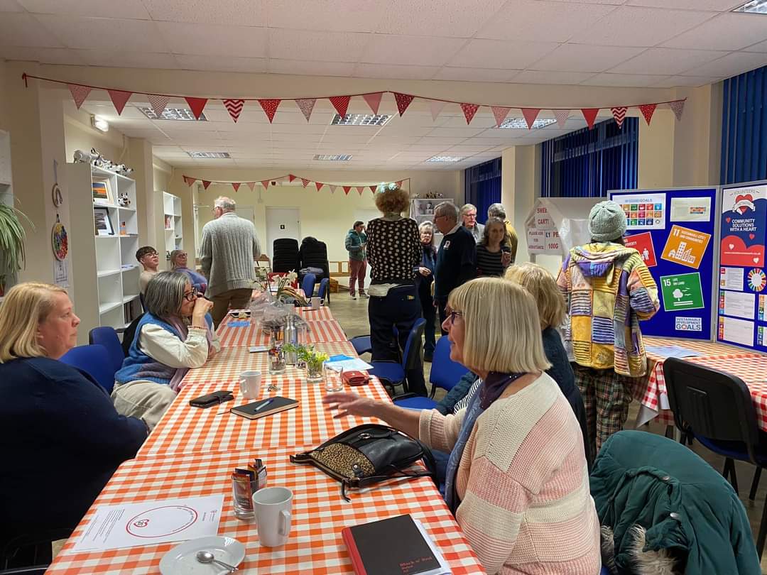 GrowEastbourne's tweet photo. We really had a fabulous turnout for a lively second Green Cafe recently- thank you all that came! I really am quite proud to be part of such a proactive and passionate community. https://t.co/FwmcjSvH17 https://t.co/Bq7jMl8qQS