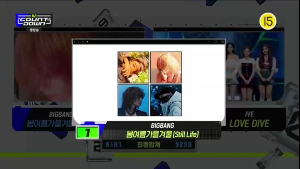 __VIPWAVE__'s tweet image. 🥳Still Life 음악방송 첫 일위🥳
1위를 축하드립니다!!
@IBGDRGN
@Realtaeyang

#BIGBANG #StillLife #BIGBANG_StilLife 
@YG_GlobalVIP