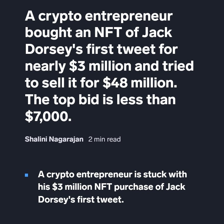 nakabitcoin's tweet photo. We are about to start experiencing the revelation of what an NFT bubble looks like 
I believe the tech has value but majority of NFTs are actually worthless 
Share your thoughts 💭💭😄 https://t.co/aiaWKLmwtf