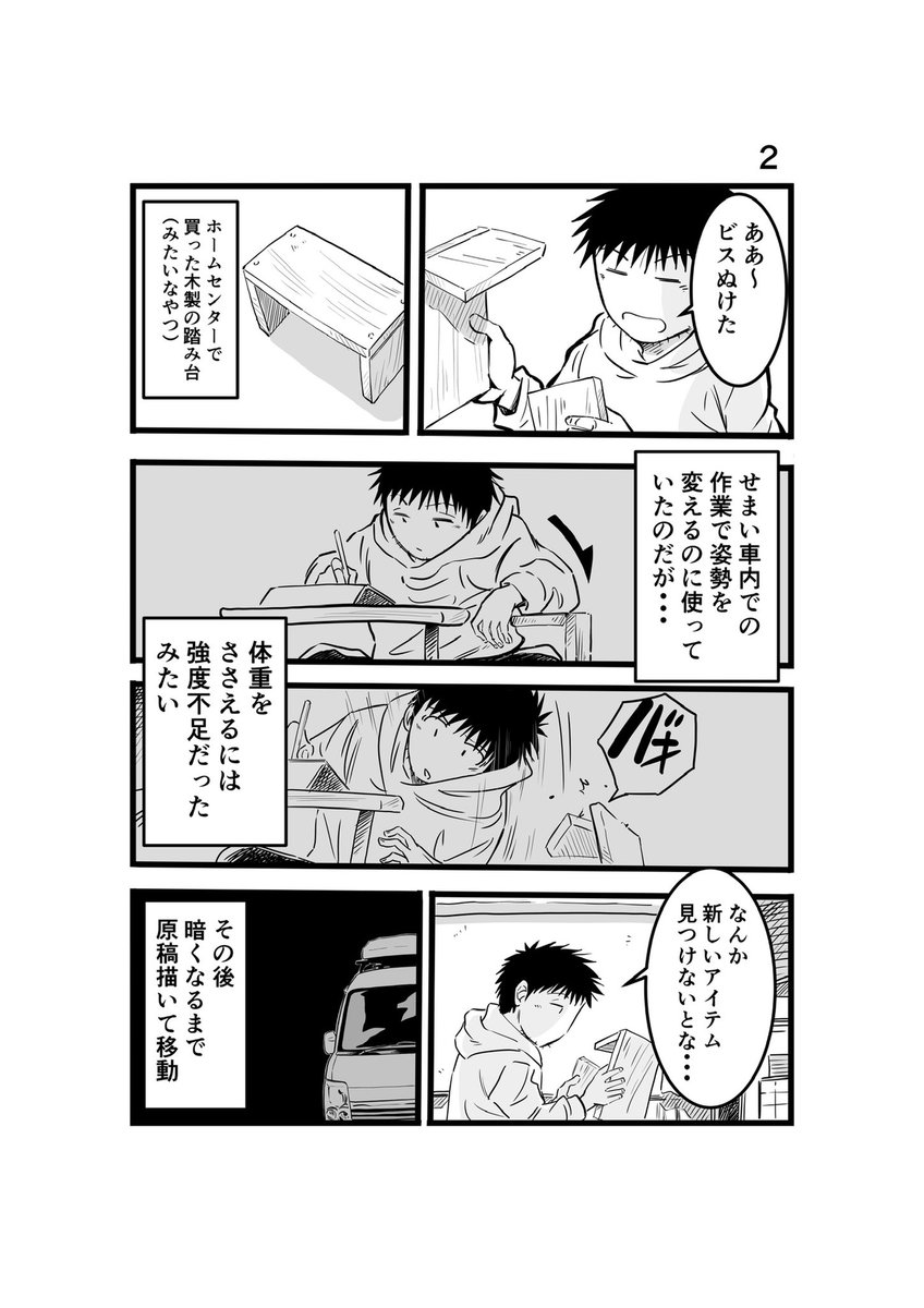 #離婚して車中泊になりました 68
日々ドライブ・・・
#エッセイ漫画 #車中泊 