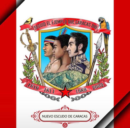 RCR750's tweet photo. Vean los nuevos símbolos aprobados para Caracas por el chavismo. https://t.co/DWnlwcxvgw
