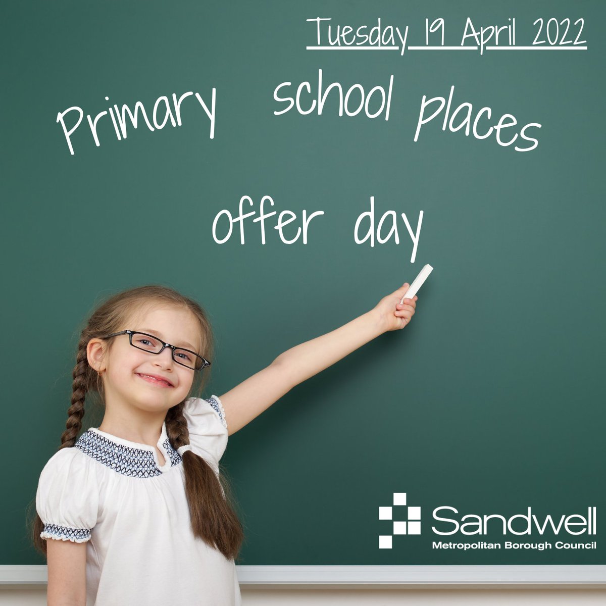 📢If you applied for a primary school place for this September (or a transfer from infant to junior school) you will find out which school you've been offered next Tuesday (19 April).

📩Emails will be sent throughout the day.

👀Please check your spam and junk folder as well.