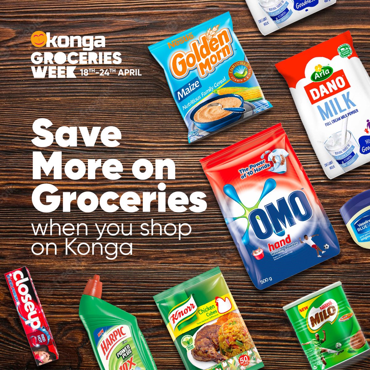 ShopKonga's tweet photo. We can all agree that something we need but hardly prioritize are Groceries… Yh right🤓

Stay tuned for the year biggest grocery sales.

Turn on your post notifications and don’t forget to share with your friends.

#KongaGroceryWeek #KongaFreeDelivery #kongacares #ShopKonga https://t.co/IRFidObOMs