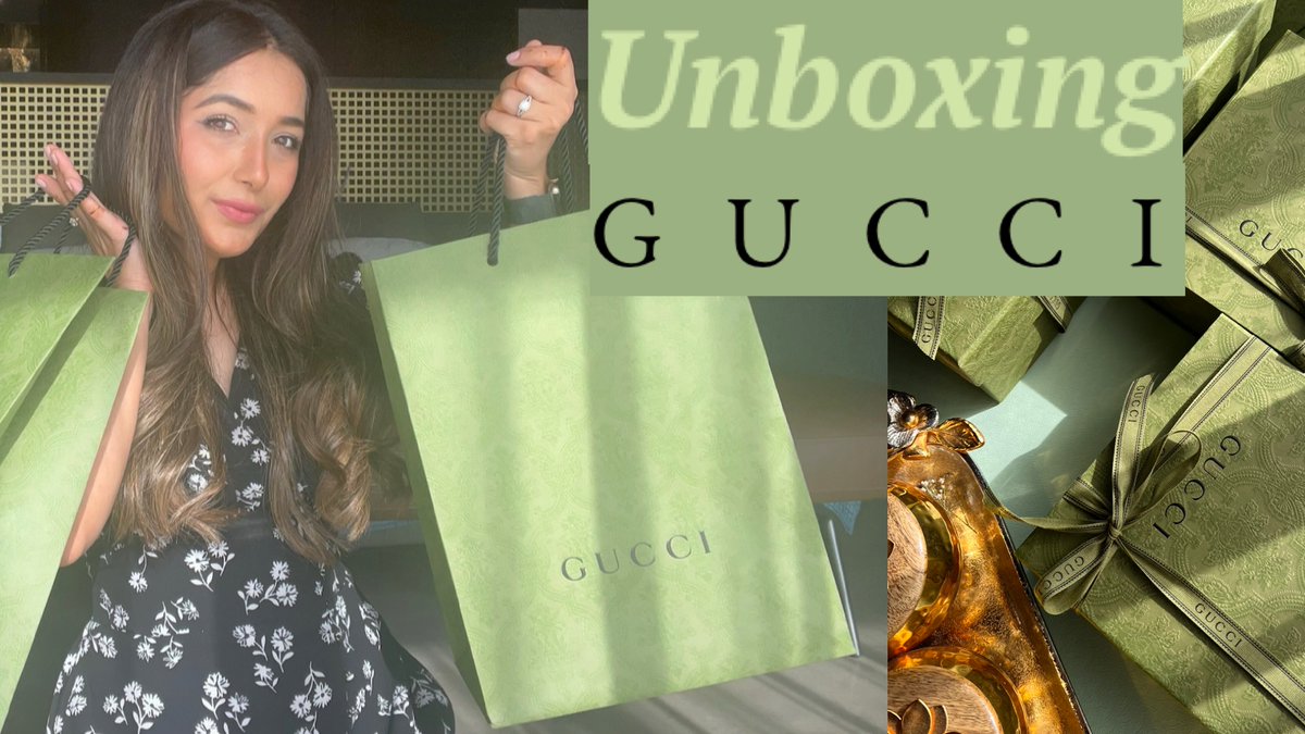 tanvisukharam1's tweet photo. Unboxing #GUCCIBELOVED 💚 || Longtime wish fullfilled 😇 https://t.co/mnrEY2IHIH via @YouTube https://t.co/HPjfkWbvW9