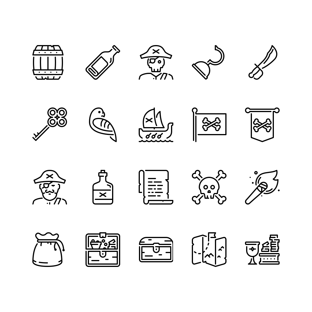 pixelbazaar's tweet photo. LineKing Pirates collection- a collection of 1,000 icons - by https://t.co/bOYZwrGa5K #icons #iconset #lineicons #flaticons #icondesign #iconaday #iconspack #ui #sketch #illustrator #figma #dribbble #colorfulicons #iconstagram #iconslibrary #iconography https://t.co/GWWiv7Y6JD