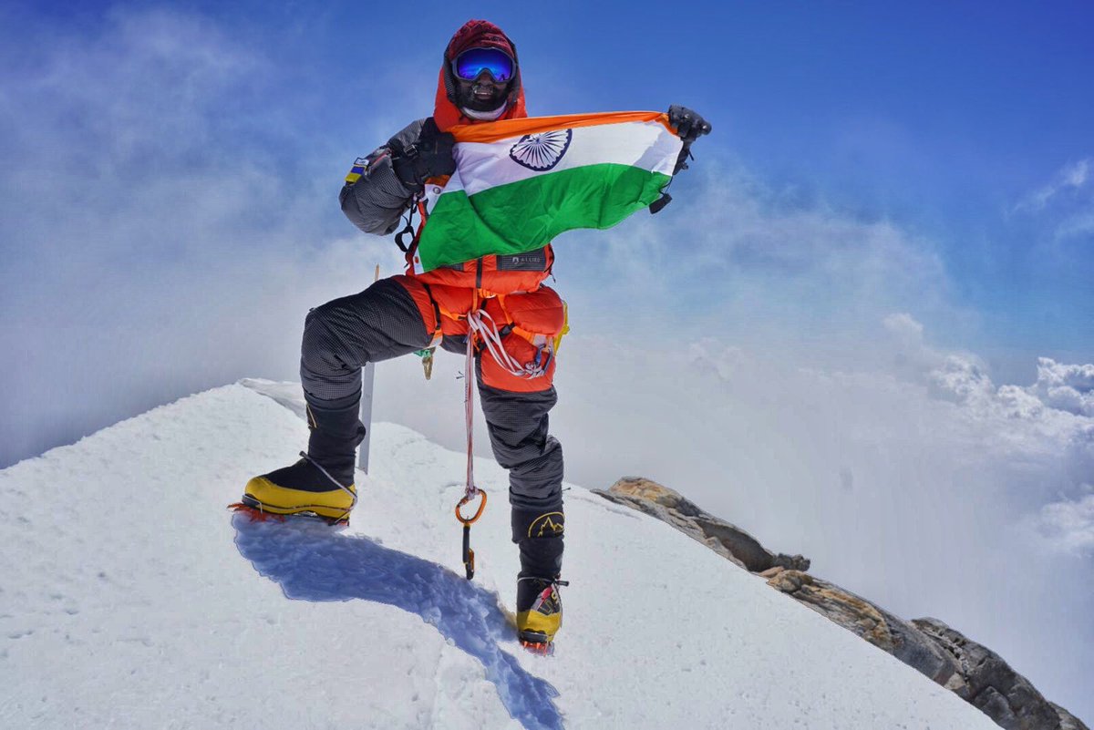 CatchmeAnuRag's tweet photo. On April 9th,2022 at 11:20am Nepali time, Summited Dhaulagiri(धौलागिरी) without supplemental oxygen, the seventh highest mountain in the world at 8,167 metres (26,795 ft) above sea level…
1st Indian to climb 2 x 8000 meters without supplemental oxygen!
#DhaulagiriNoO2 https://t.co/wNQ6qryRb3