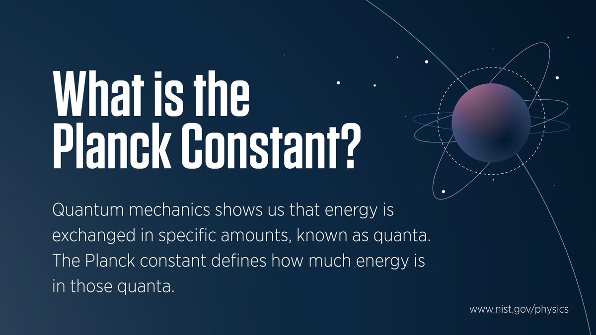 thomasgwong's tweet photo. April 14th was chosen for #WorldQuantumDay in honor of Planck's constant, which is 4.14 in femto-electronvolt-seconds. @NIST created the following freely sharable infographic explaining Planck's constant. Source: https://t.co/EBthOvCUjH. https://t.co/b1GULz5DHX