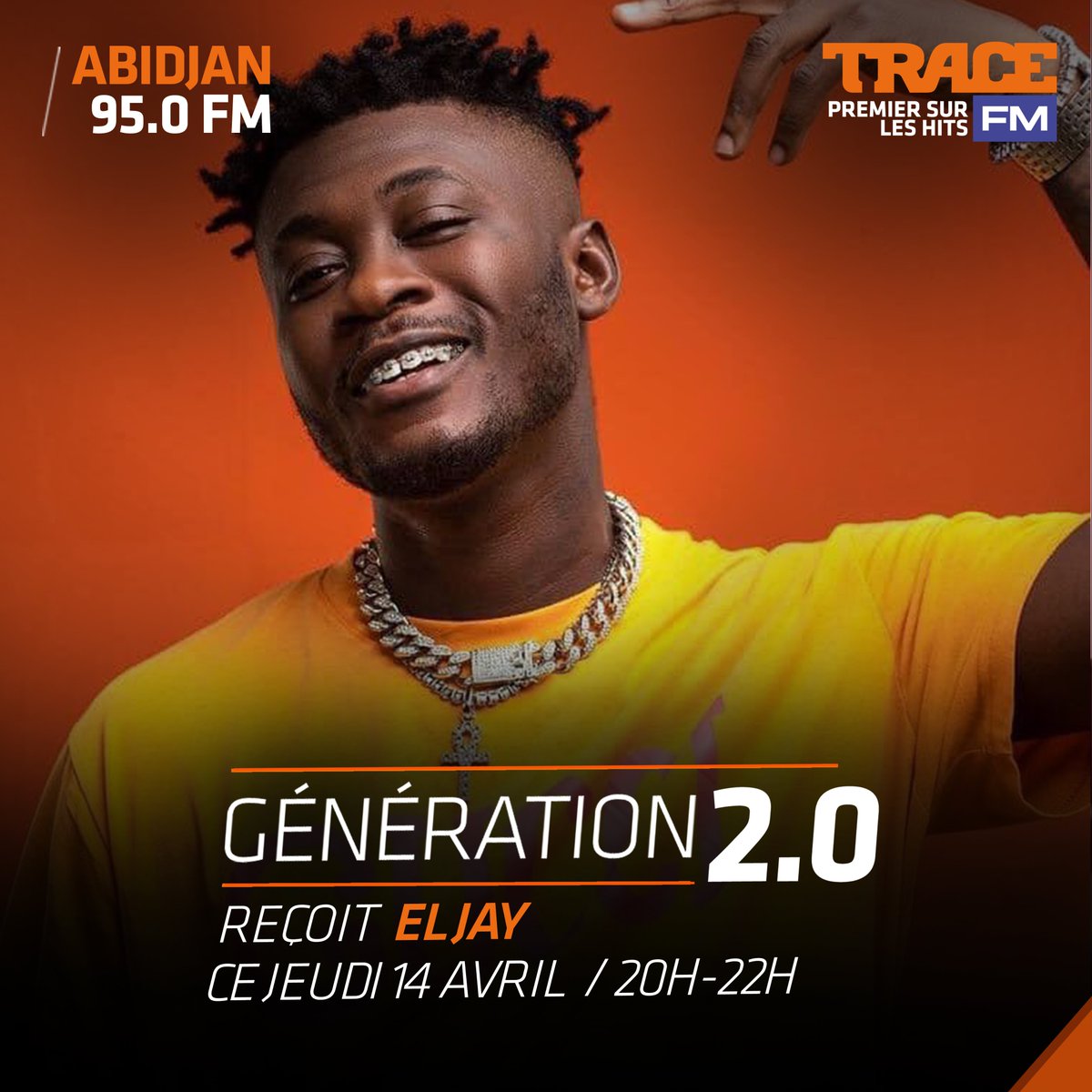 Trace_225's tweet photo. #G2point0
Retrouvez ce soir @eljaykiffnobeat dans GENERATION 2.0 sur TRACE 95.0FM.
#PremierSurLesHits #Trace_225 https://t.co/bR6c2qtDS3