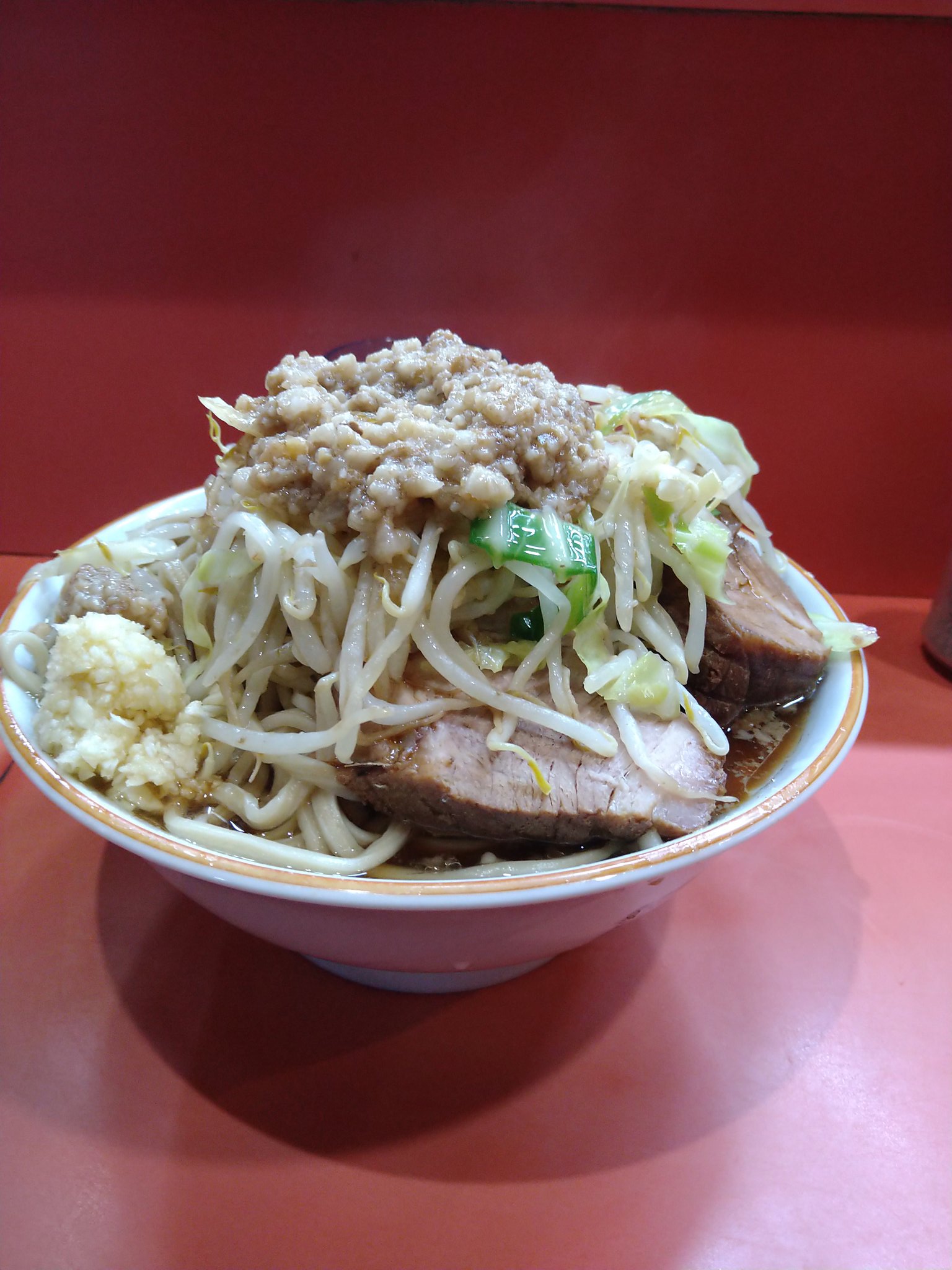 なおちん ラーメン二郎仙川店 キリッとしたのが食べたくて 大ラーメン コール全部 今日の仙川も旨かった ごちそうさまでした T Co Dgw9jvdwoi Twitter