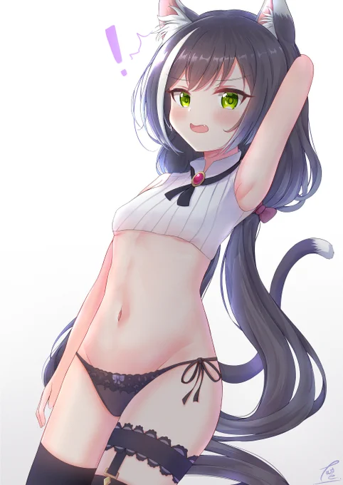 紐パンキャルちゃん🐈‍⬛
#プリコネR 