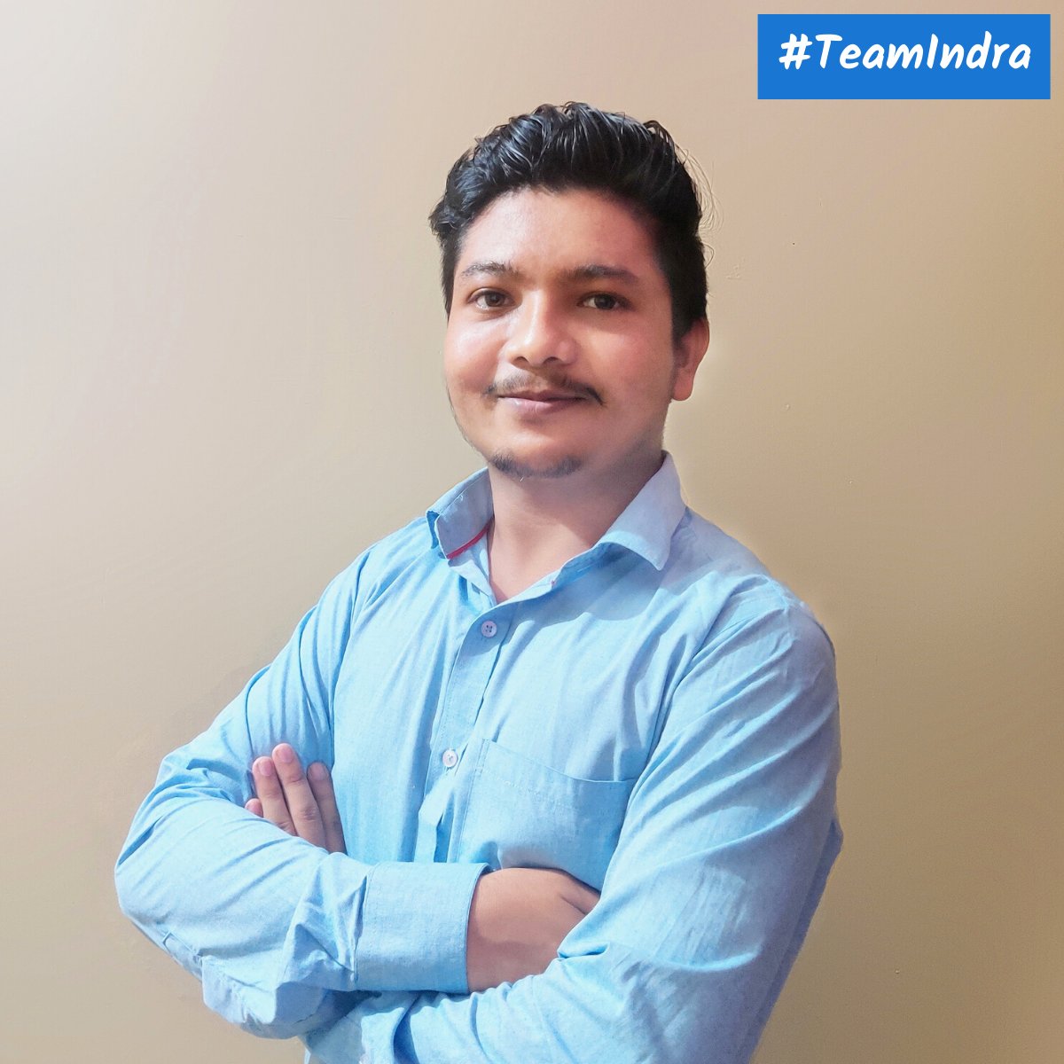 Meet Yash Mehta, Design &amp; Operations engineer at Indra. He assists in designing systems that handle water treatment efficiently and safely.

#TeamIndra
