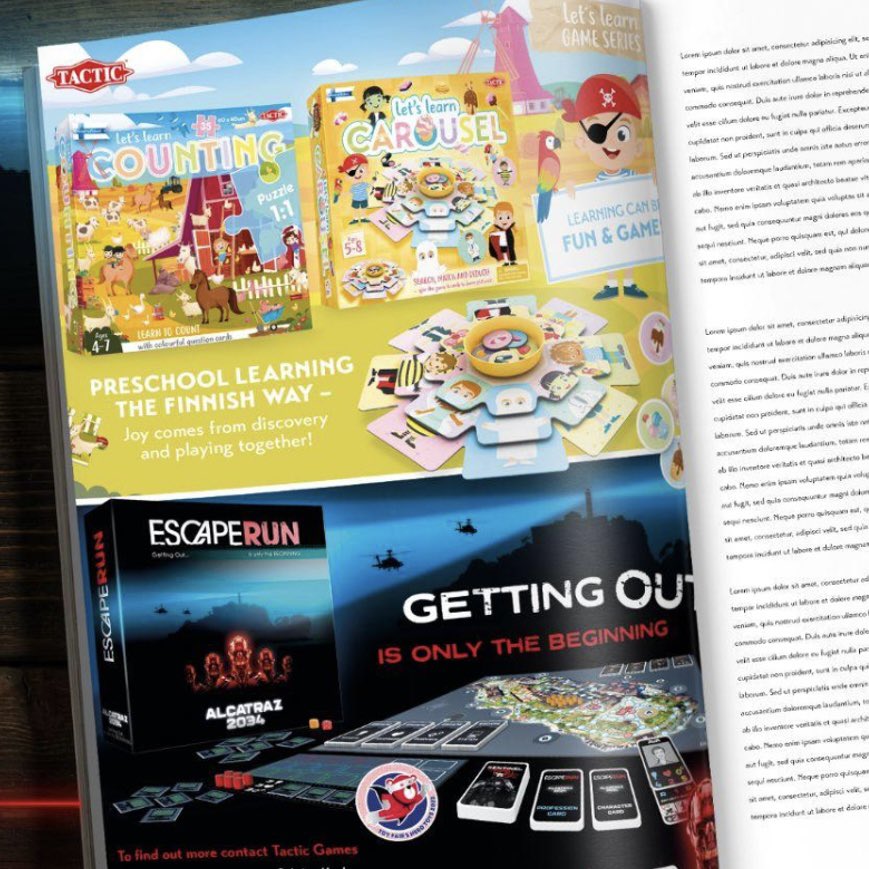 Teasing some new games for the second half of the year in April’s <a href="/toyworldmag/">Toy World Magazine</a> #TacticGames