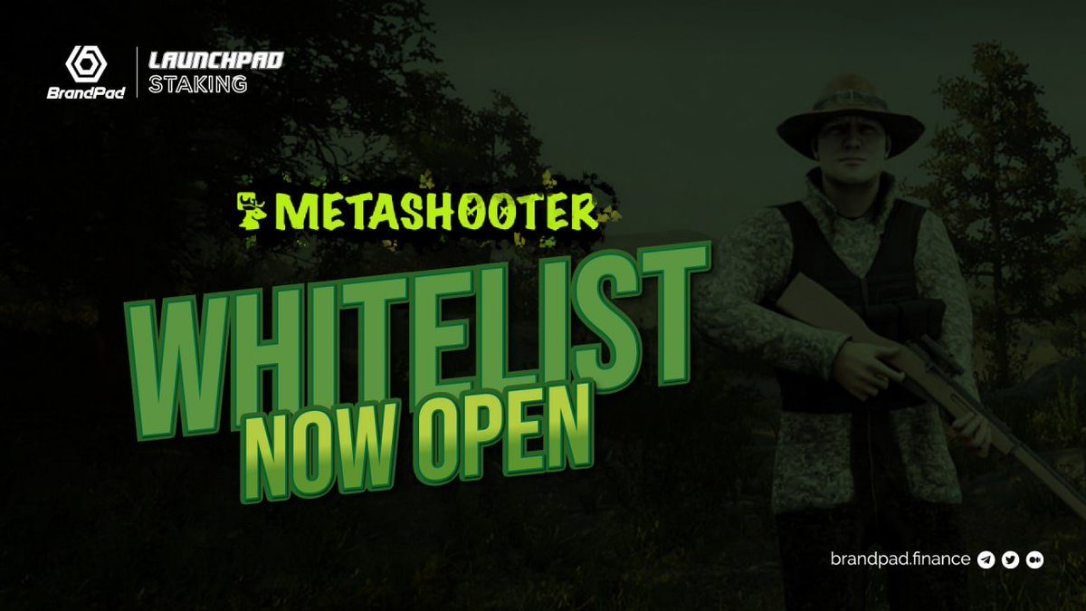 We're so excited to announce that our 
<a href="/MetaShooter_gg/">MetaShooter</a>  Private Sale Whitelist is open! 📢

✅ Allocation: 50 BUSD 
✅ Number of Winners: 100

Don't miss your chance to take part in this wonderful project.

Join from here.

🌐sweepwidget.com/view/55203-kcl…