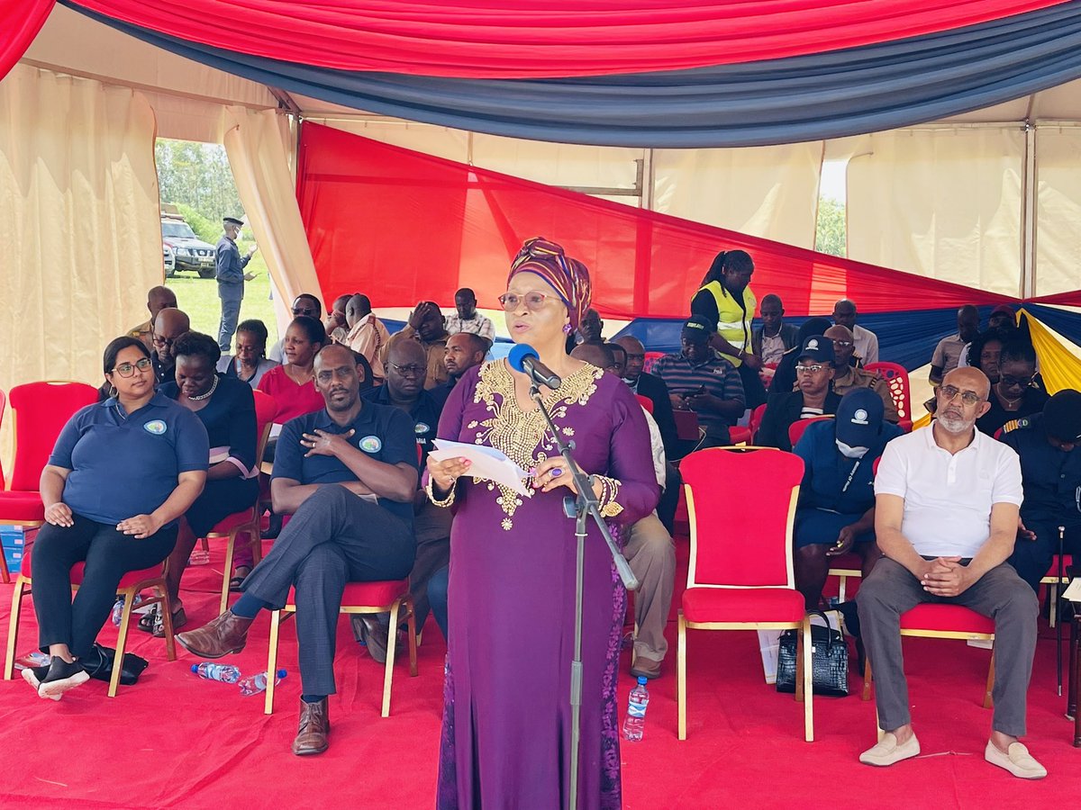 sfhRwanda's tweet photo. In her remarks Chief guest @MinofHealthUG Hon. Hanifah Kawooya concluded the #GLMI launch saying, “#Elimination of #malaria is achievable through regional #partnerships and collaboration, strengthening cross-border #malaria surveillance and response. Today we say no to #Malaria” https://t.co/4QrvsKtNin
