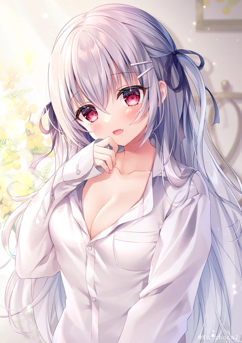 「ブカブカ…だね///」 