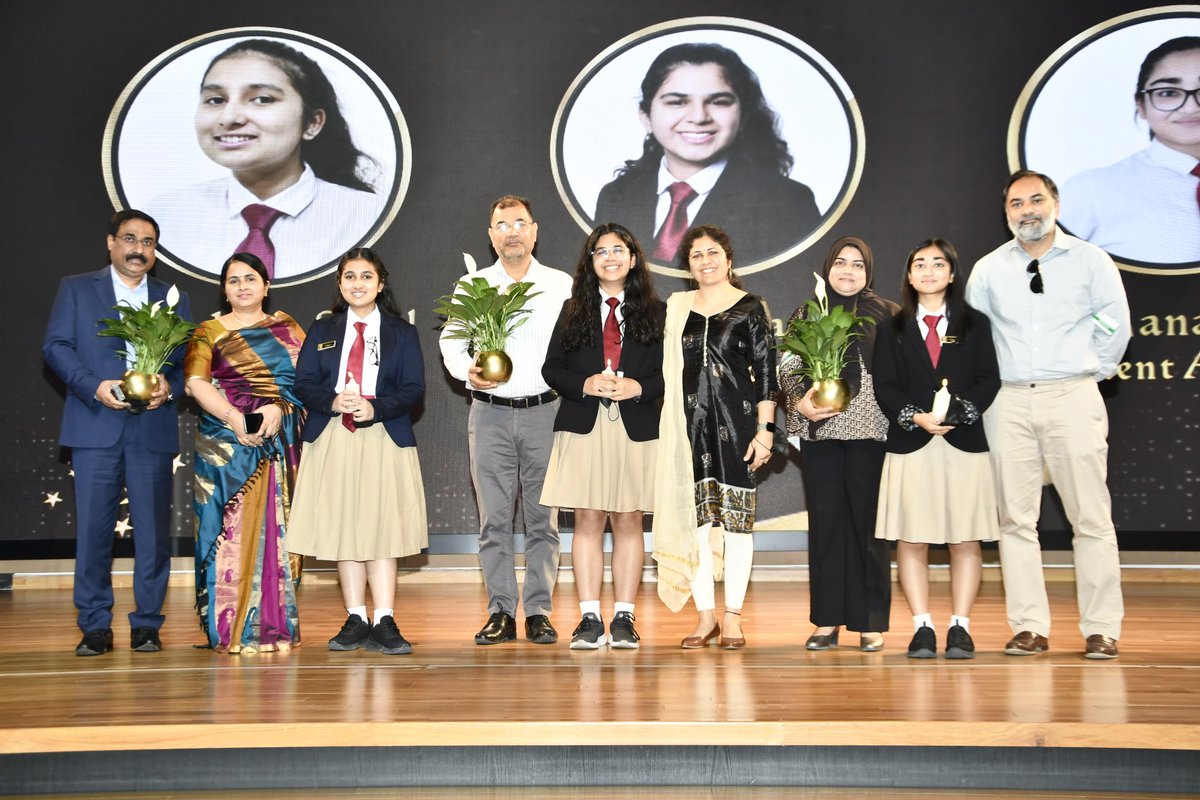 The Senior Student leadership team were inducted into office today. Leading from the front are our Student Presidents. Their journeys are varied but the path forward is aligned to <a href="/gemsnms_alkhail/">GEMS NMS Alkhail</a> <a href="/Fatima_Martin/">Fatima Martin</a> <a href="/TeresaRusten/">Teresa Rusten</a> <a href="/RemyaRanjith18/">Dr. Remya Ranjith</a> Wishing SSLT AY 2022-'23 the very best
