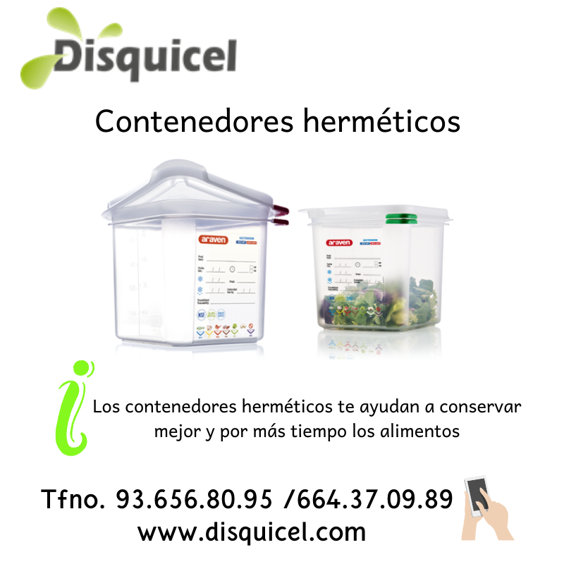 Disquicel's tweet photo. Recipientes herméticos de Araven para la conservación de los alimentos ... 🙂🍀

Más info en https://t.co/ihEXXa0uYK 

#disquicel #limpieza #higiene #complementoslimpieza #limpiezaprofesional #equipamientococina #recipienteshermeticos #horeca #catering #restauracion https://t.co/dqeB09E3ws