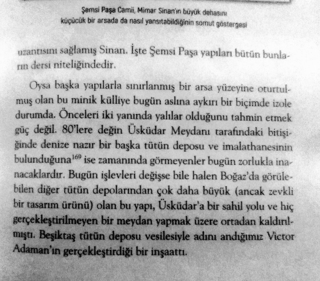 bykilim's tweet photo. @onderkayaistan1 Fotoğrafta görülen yapı 80'lere değin yerinde bulunan tütün deposu. (Dr. Sedat Bornovalı / Boğaziçi'nin Tarih Atlası s.271) https://t.co/58eodkjps5