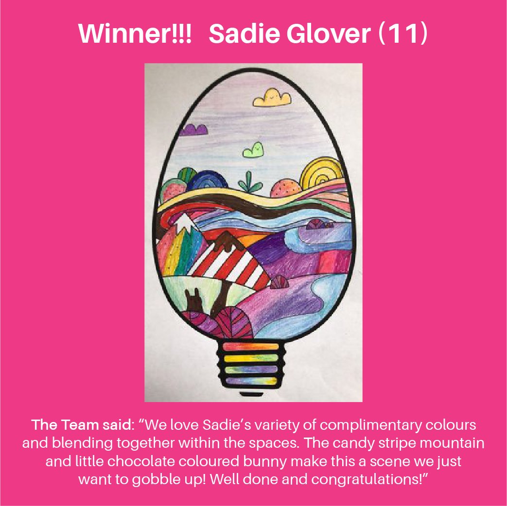 think_market's tweet photo. 🐰 🥚 EASTER COMPETITION WINNERS!  🥚 🐣

🥇 Winner! Sadie (11)
🥈 Runner up - Rosie (9)
🥈 Runner up - Khloe (11)
🥈 Runner up - Savannah (3)

Thank you everyone for your beautiful entries, we hope colouring them was fun.
Winners will be contacted, we wish you all HAPPY EASTER! https://t.co/aTu6Mddlf0