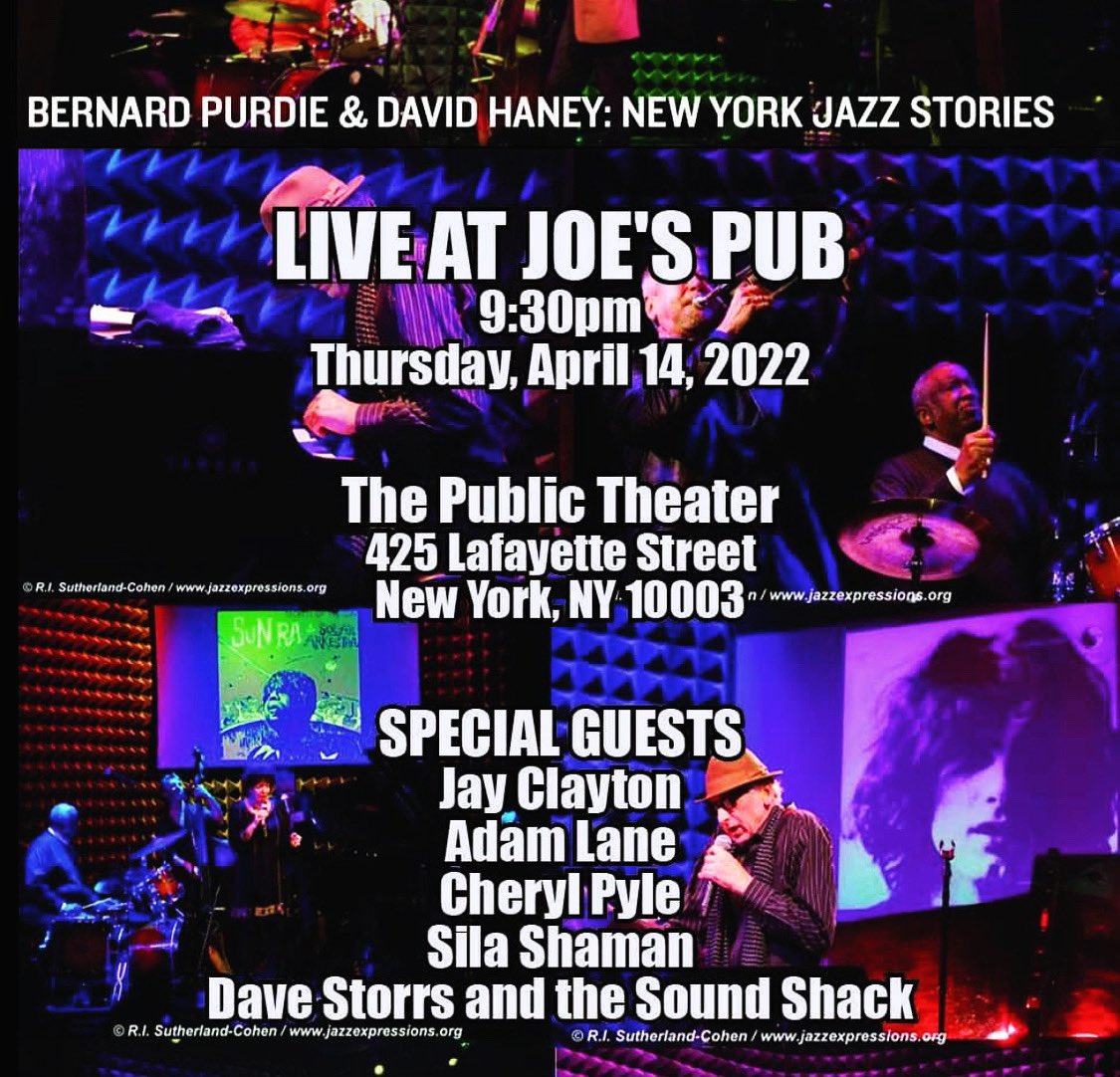 silashaman's tweet photo. Tonight at @JoesPub with David Haney &amp; the legendary Bernard Purdie. https://t.co/1KverH37to