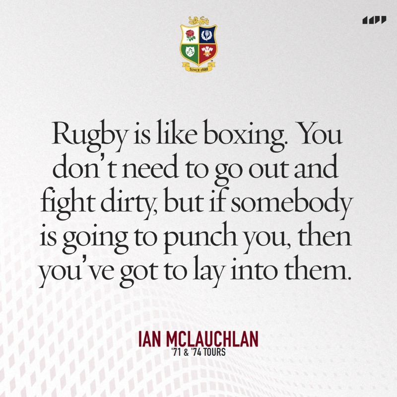 lionsofficial's tweet photo. 𝐈𝐚𝐧 𝐌𝐜𝐋𝐚𝐮𝐜𝐡𝐥𝐚𝐧 𝐚𝐭 𝟖𝟎 🦁

As he celebrates his 80th birthday we reflect on the career of the man known as 'Mighty Mouse' - the cornerstone of the Lions packs of '71 &amp; '74. A Lions Icon.