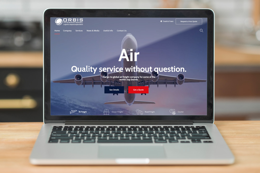 We are so excited about the launch of our new website orbis-int.com! #branding #Website #logistics #freight