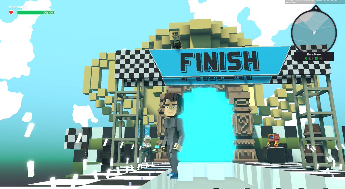 aldi_ready's tweet photo. @TheSandboxGame #SandBox #Metaverse #NFT #RaceMazeChallenge 
Nice race though :) https://t.co/fJWwZhuJc2