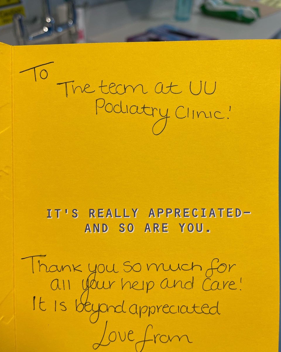 _podzilla's tweet photo. End of an era 🥲Last ever patient clinic in Jordanstown before our move to a new location on Magee campus 👣 
Many thanks to the patients, students &amp; staff who have been part of this clinic’s journey ❤️
#podiatry #ulsterpodsquad #proudofUU @UlsterHealthSci @UlsterUni @RoyColPod https://t.co/Dgfs0kUegR